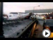 первые кадры Ту-204 совершил аварийную посадку в московском аэропорту Внуково «Крушение самолета Ту-204 авиакомпании Red Wings произошло